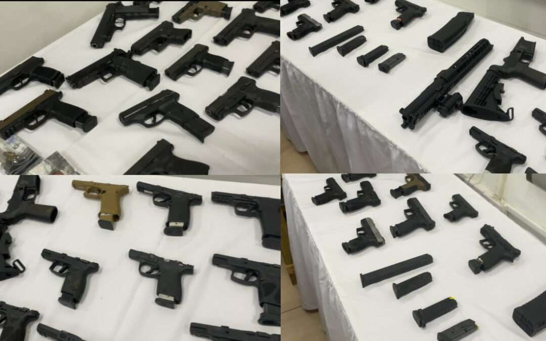 Large Quantity of Firearm and Ammunition Seized in Dominica