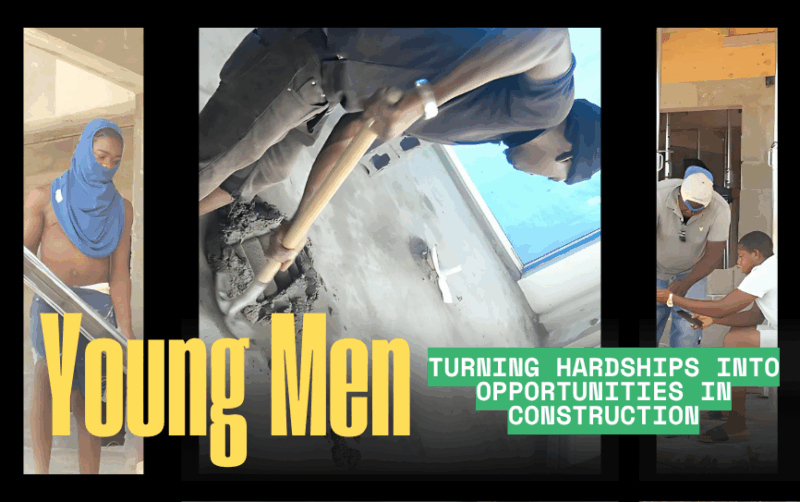 VIDEO STORY: Young Men Turning Hardships into Opportunities in Construction
