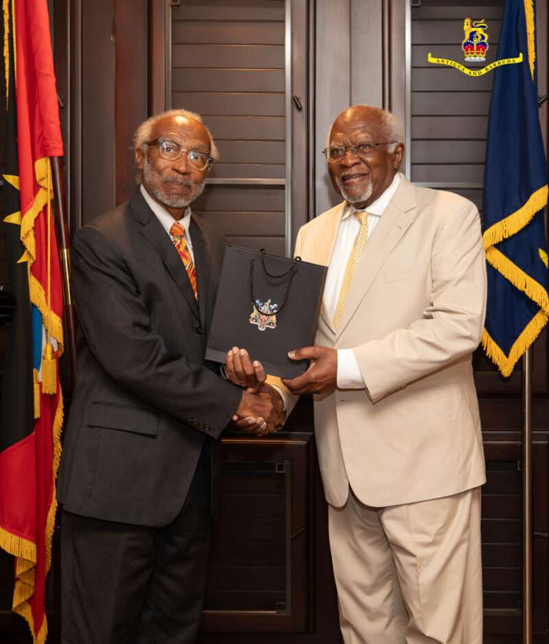 Dr. Julius Garvey Receives Warm Welcome at Government House