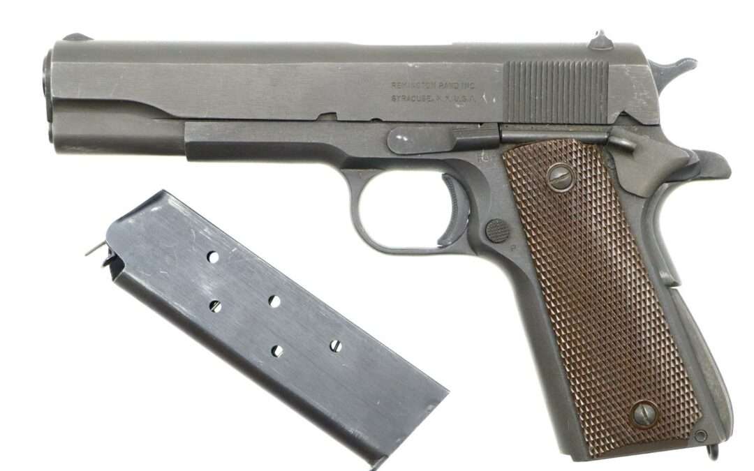 Man Sentenced for Possession of Pistol First Used in World War II