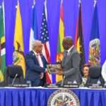 Minister Chet Greene at OAS 55th General Assembly
