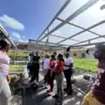 Interns from the Ministry of Agriculture visit SHAADE Hydroponics