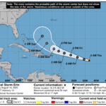 Tropical Storm Erin Moves West, Expected to Become Hurricane by Friday