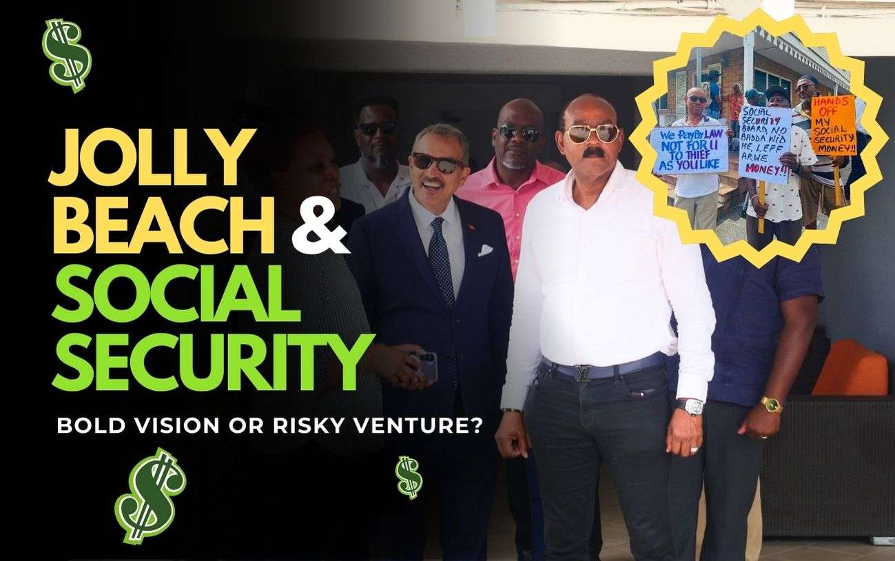 Jolly Beach and Social Security: Bold Vision or Risky Venture? Ad APUA | VIDEO STORY
