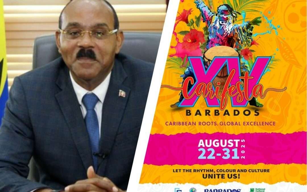 PM Browne to Head Antigua and Barbuda Delegation at CARIFESTA XV Opening