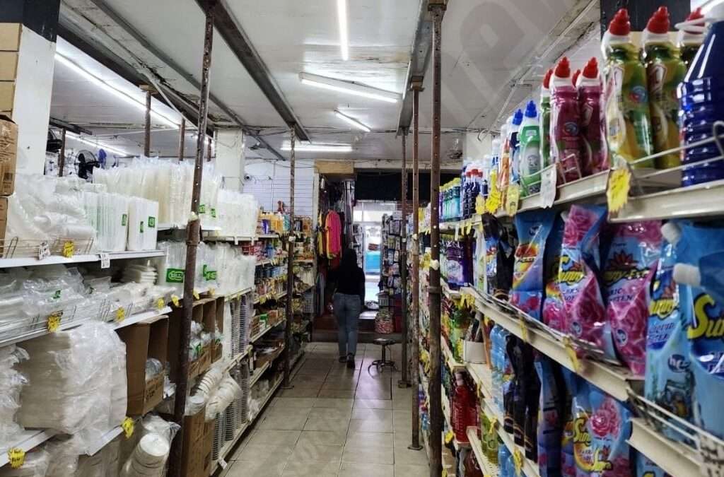 Disaster Looms: Construction Jacks Support Collapsing Roof at St. John’s Business