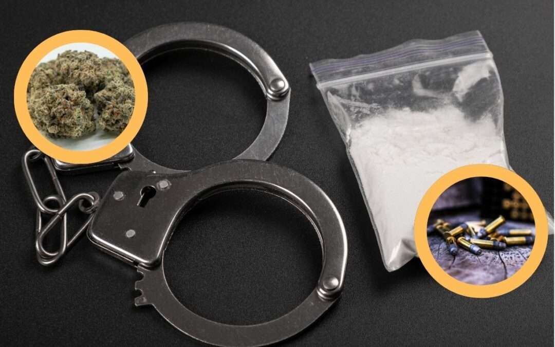 Two Individuals Arrested and Charged with Unlawful Possession of Ammunition and Drugs