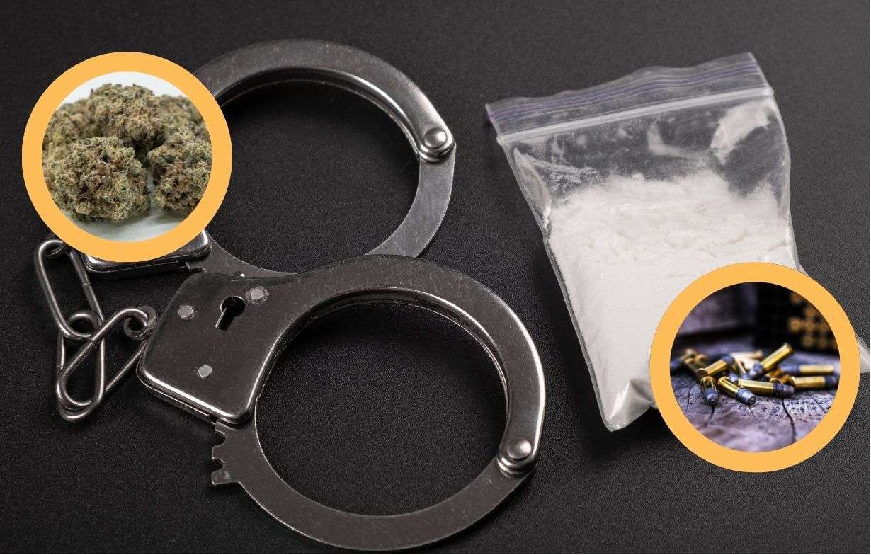 Two Individuals Arrested and Charged with Unlawful Possession of Ammunition and Drugs