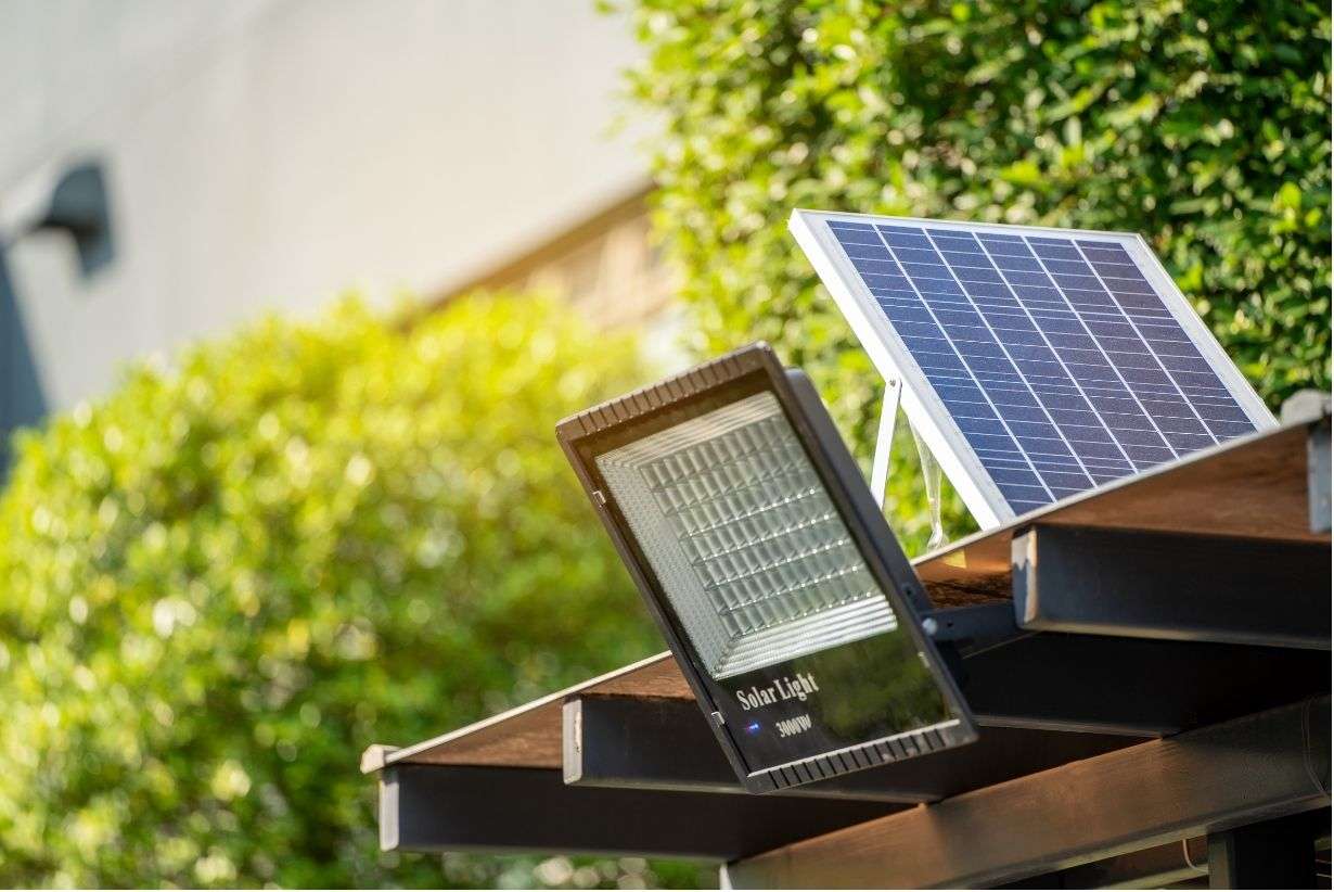 Solar Flood Lights Stolen from Briggins Church