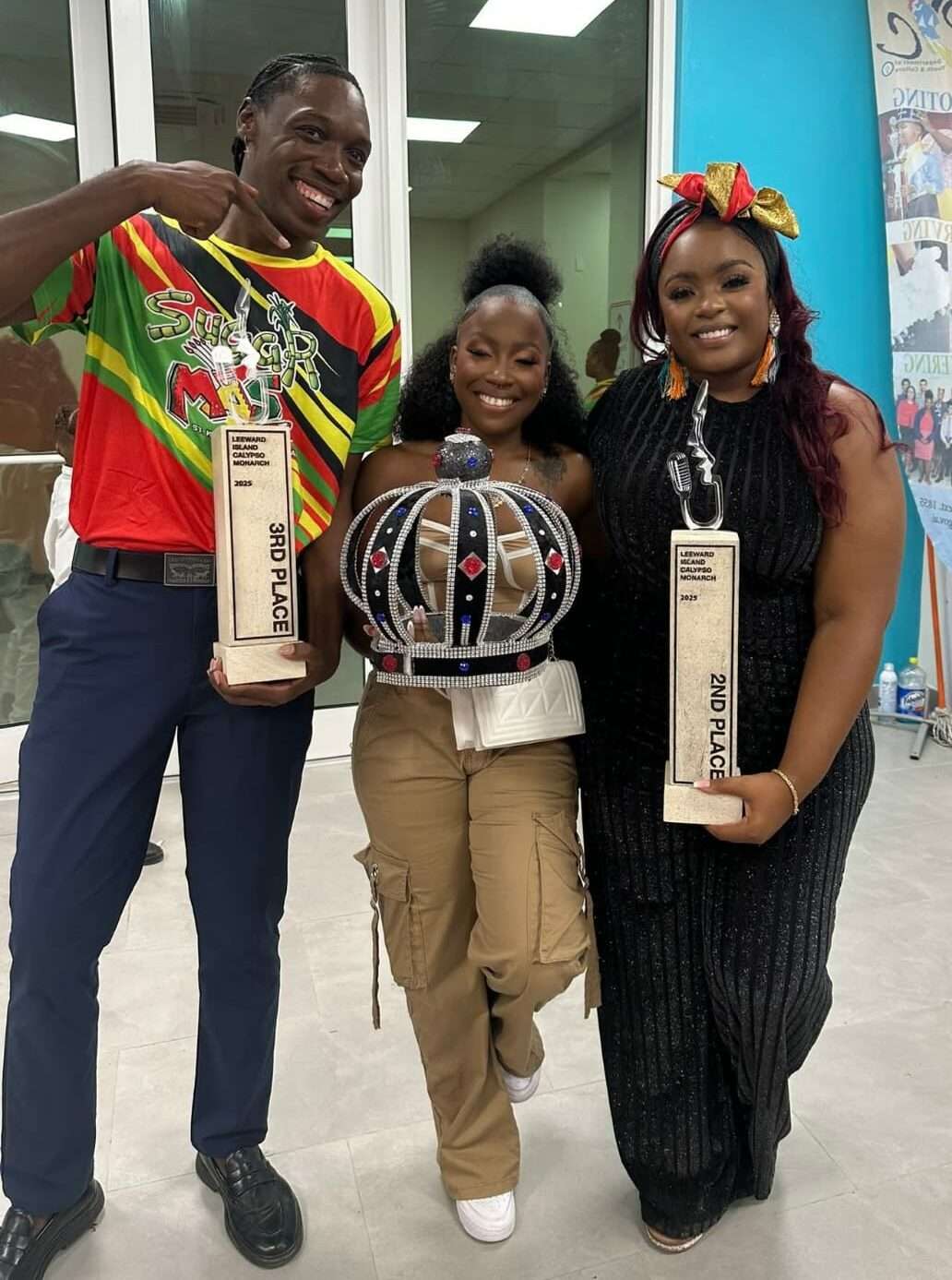 Ge'Eve Claims Leeward Islands Calypso Crown