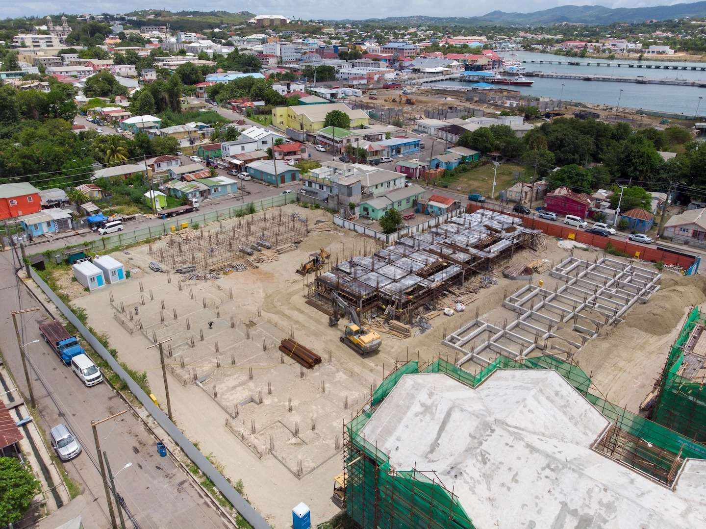 Chinese $100 million Grant Transforms Point as Booby Alley Project Sees Steady Progress