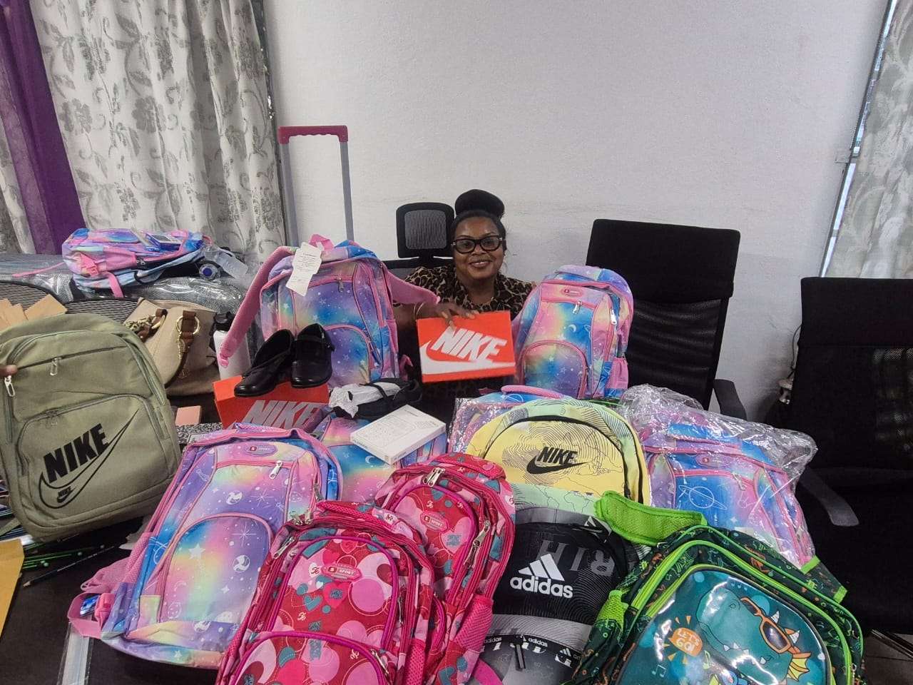 Social Protection Board Distributes Back-to-School Supplies