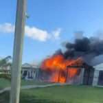 Detainee Hospitalized After Fire at Old US Air Base Detention Centre