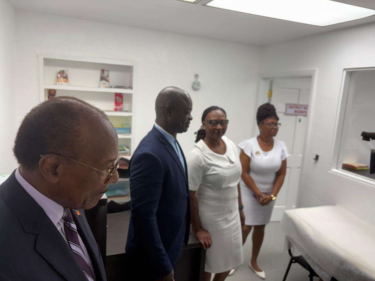 Temporary Home for Browne’s Avenue Clinic Officially Opened at Holberton