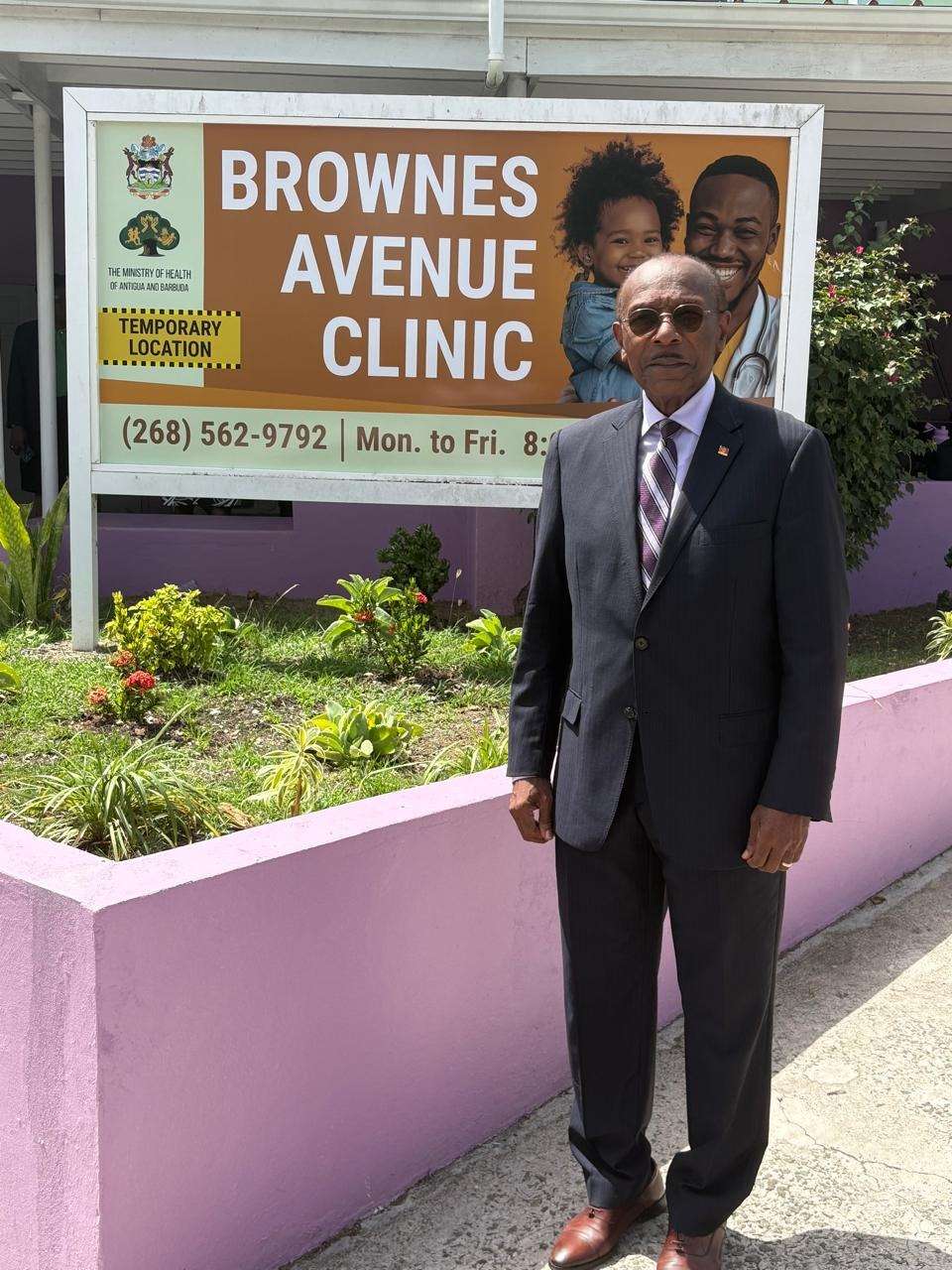 Temporary Home for Browne’s Avenue Clinic Officially Opened at Holberton