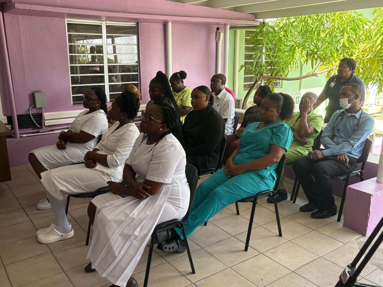 Temporary Home for Browne’s Avenue Clinic Officially Opened at Holberton