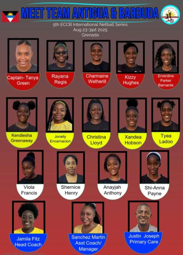 Antigua and Barbuda to Participate in ECCB International Netball Series This Weekend