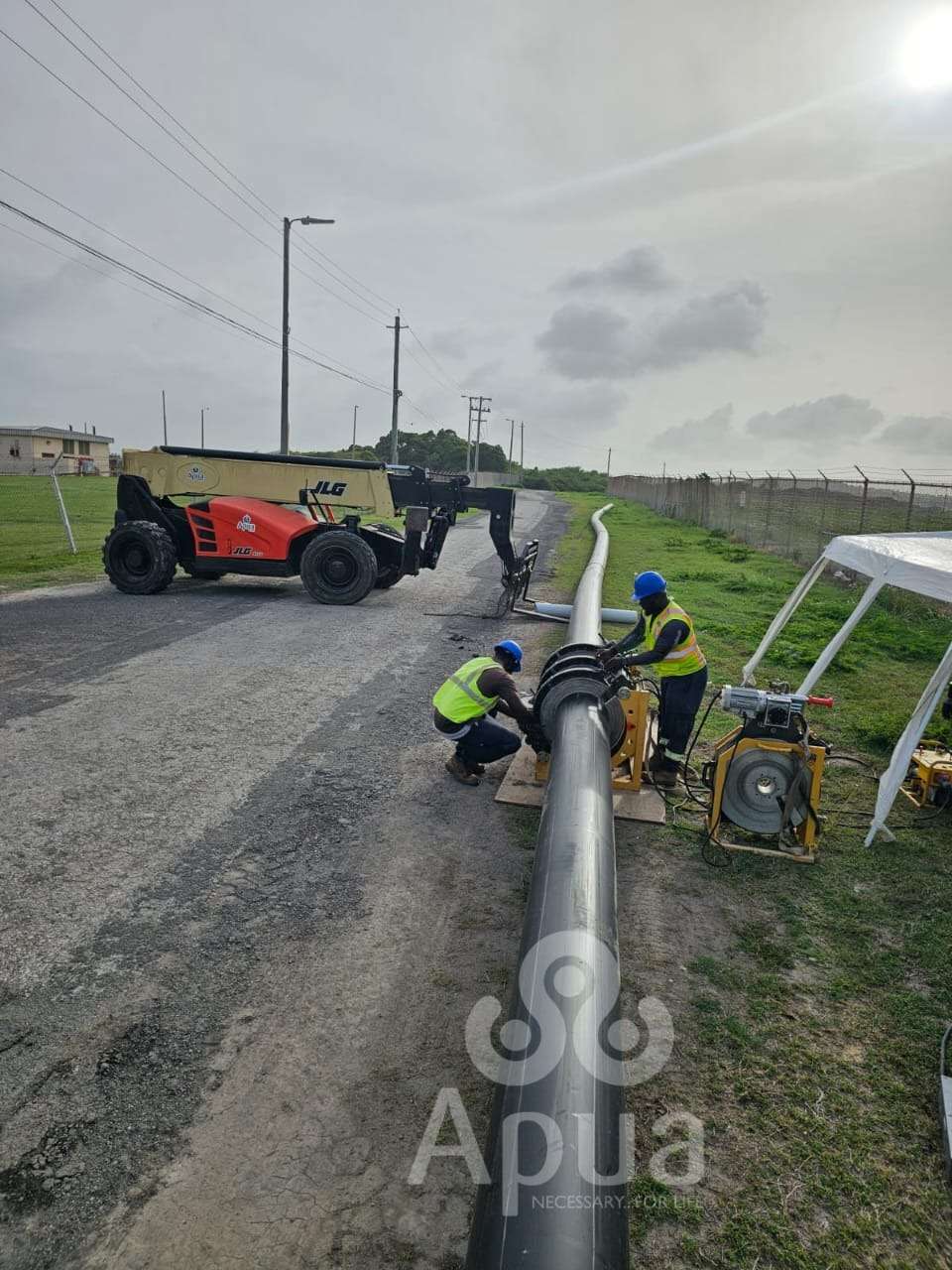 APUA Begins Work on New Water Supply Project at Barnacle Point 