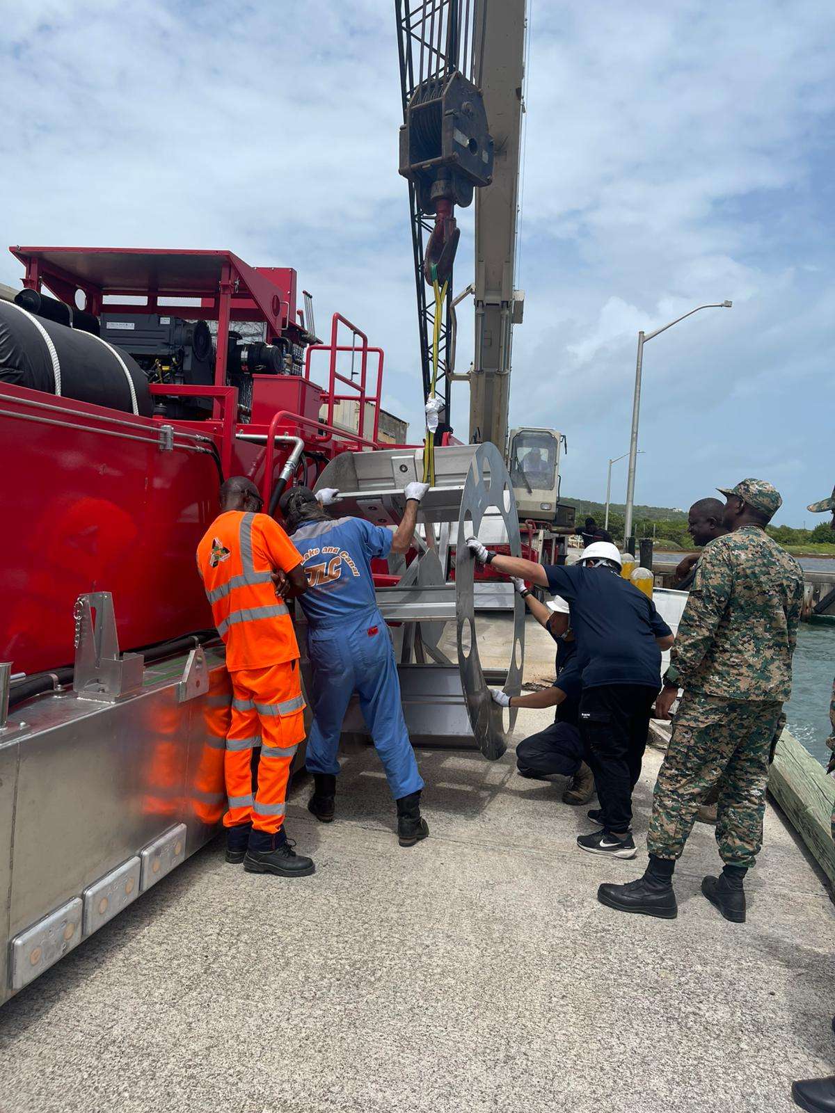 Japan Donates Harvester to Tackle Sargassum in Antigua and Barbud