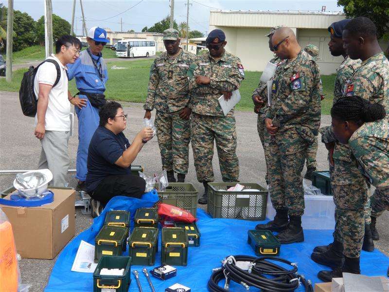 Japan Donates Harvester to Tackle Sargassum in Antigua and Barbuda
