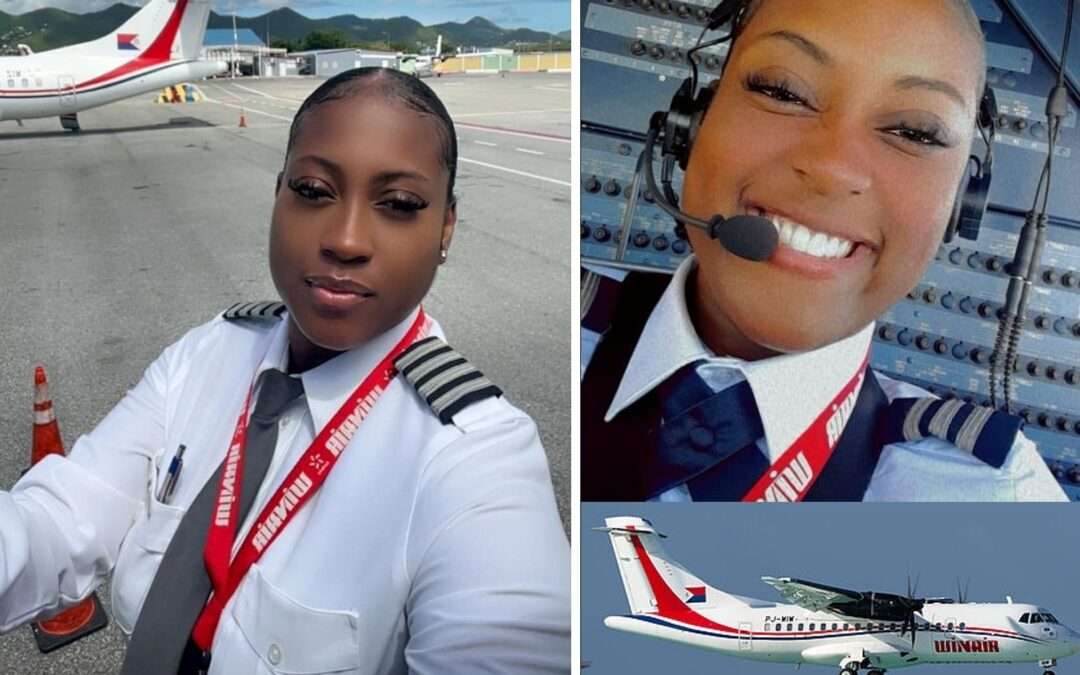 Breaking Barriers: Dannah Gage of Dominica Becomes Winair’s First Female ATR Captain