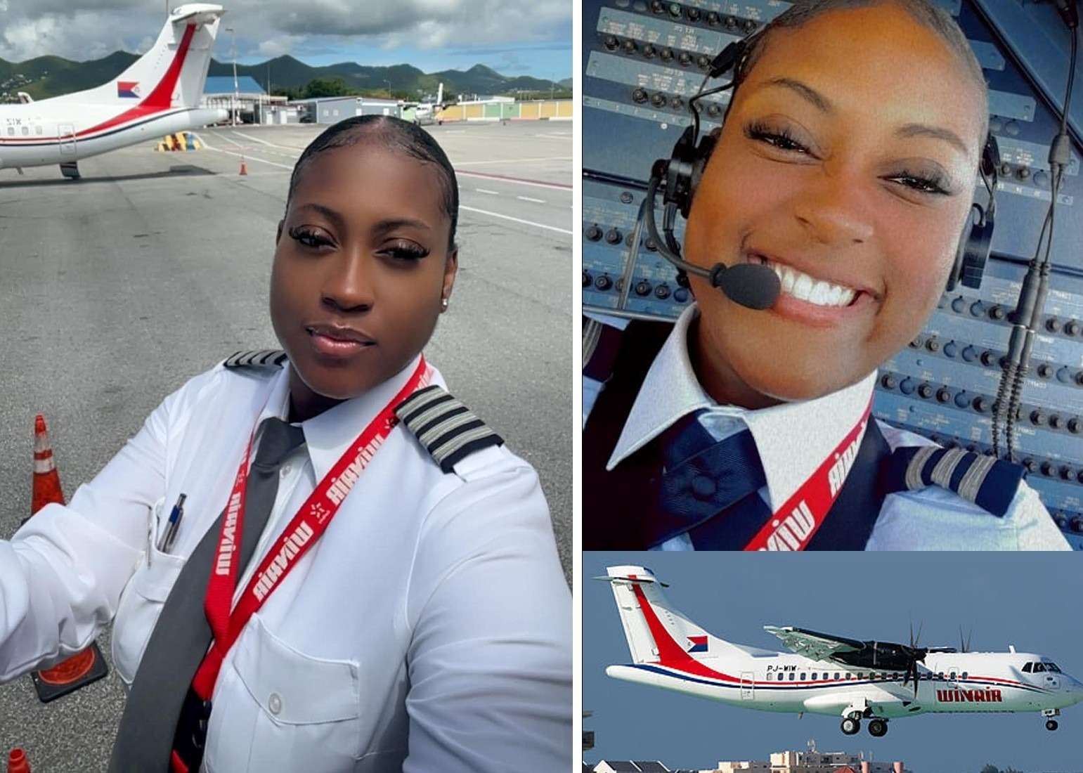 Breaking Barriers: Dannah Gage of Dominica Becomes Winair’s First Female ATR Captain