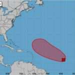 Tropical Wave Shows High Chance of Development, Models Suggest Northward Track