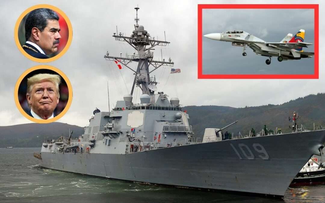 Close Call in Caribbean: Venezuelan Jets Fly Over US Navy Destroyer