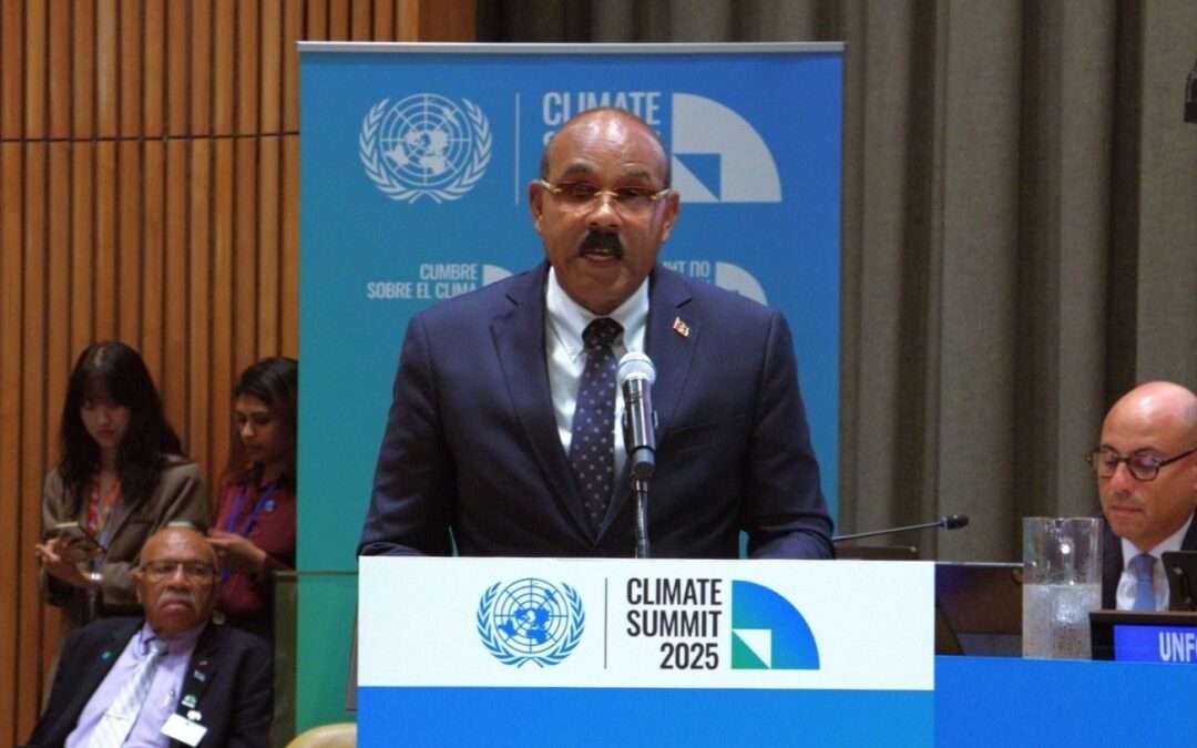 PM Browne Demands Climate Justice at UN Summit