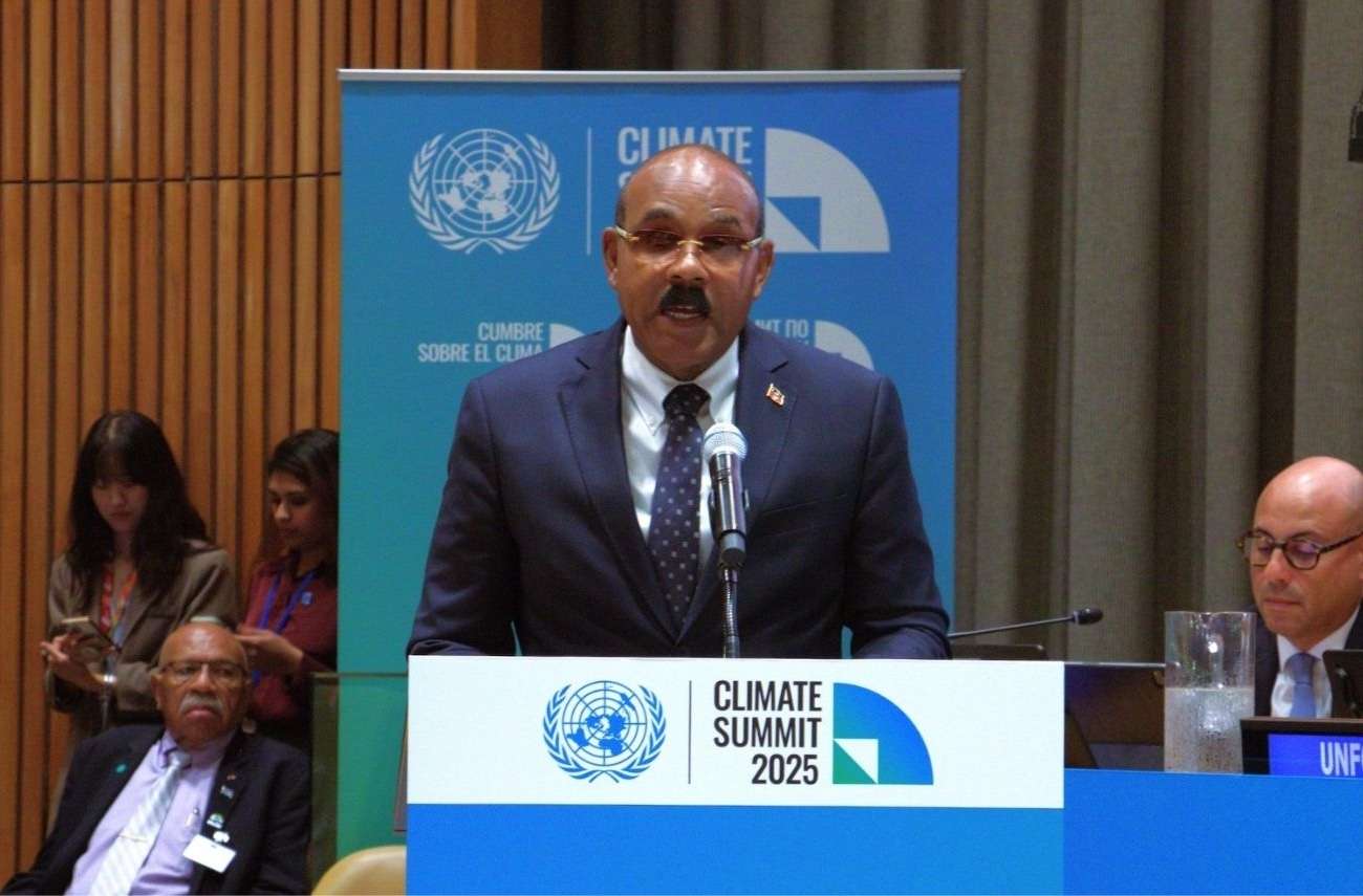 PM Browne Demands Climate Justice at UN Summit 