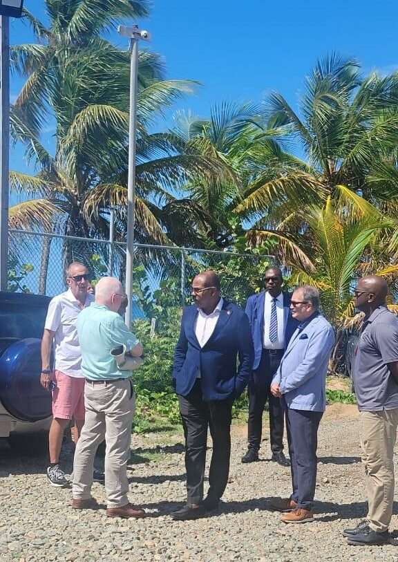 PM Browne, Tourism Minister, Meet New Owners of Curtain Bluff Hotel