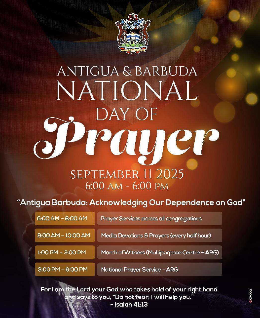Final preparations underway for National Day of Prayer