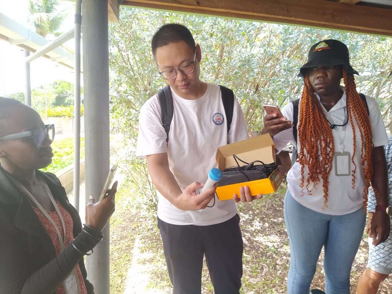 Training Course Participants Get Hands-On Aquaculture Experience at Indies Green