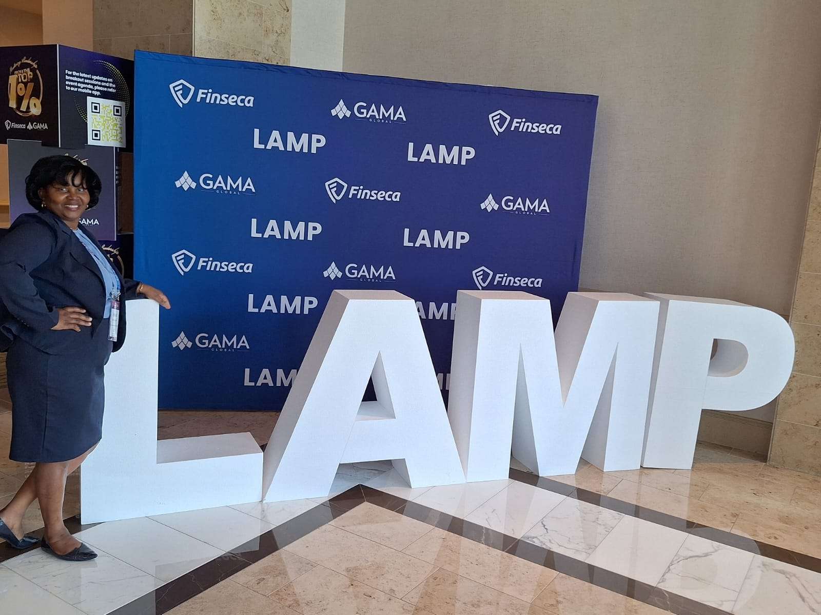 Lone Antiguan Insurance Manager Elease Richardson Represents at LAMP and MDRT