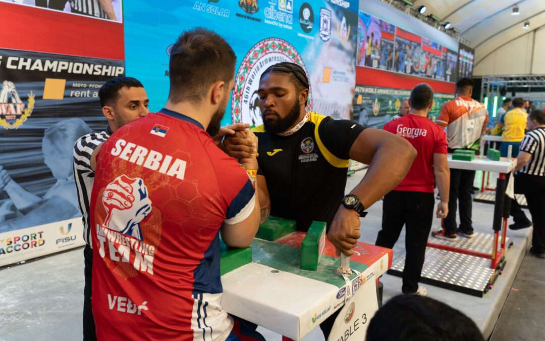 Antigua’s Daniel Antonio Secures Top 10 Finish at World Arm-wrestling Championships