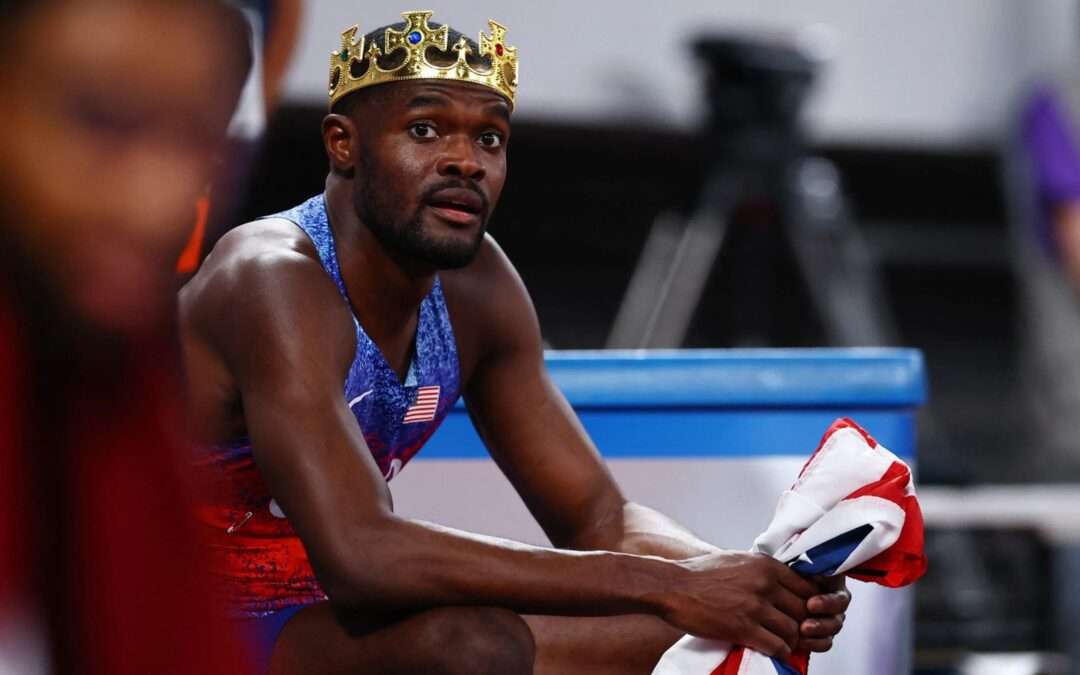 Benjamin wins 400m hurdles