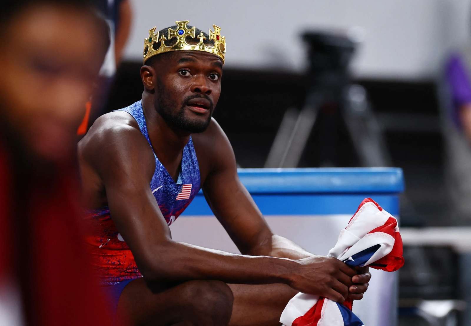 Benjamin wins 400m hurdles