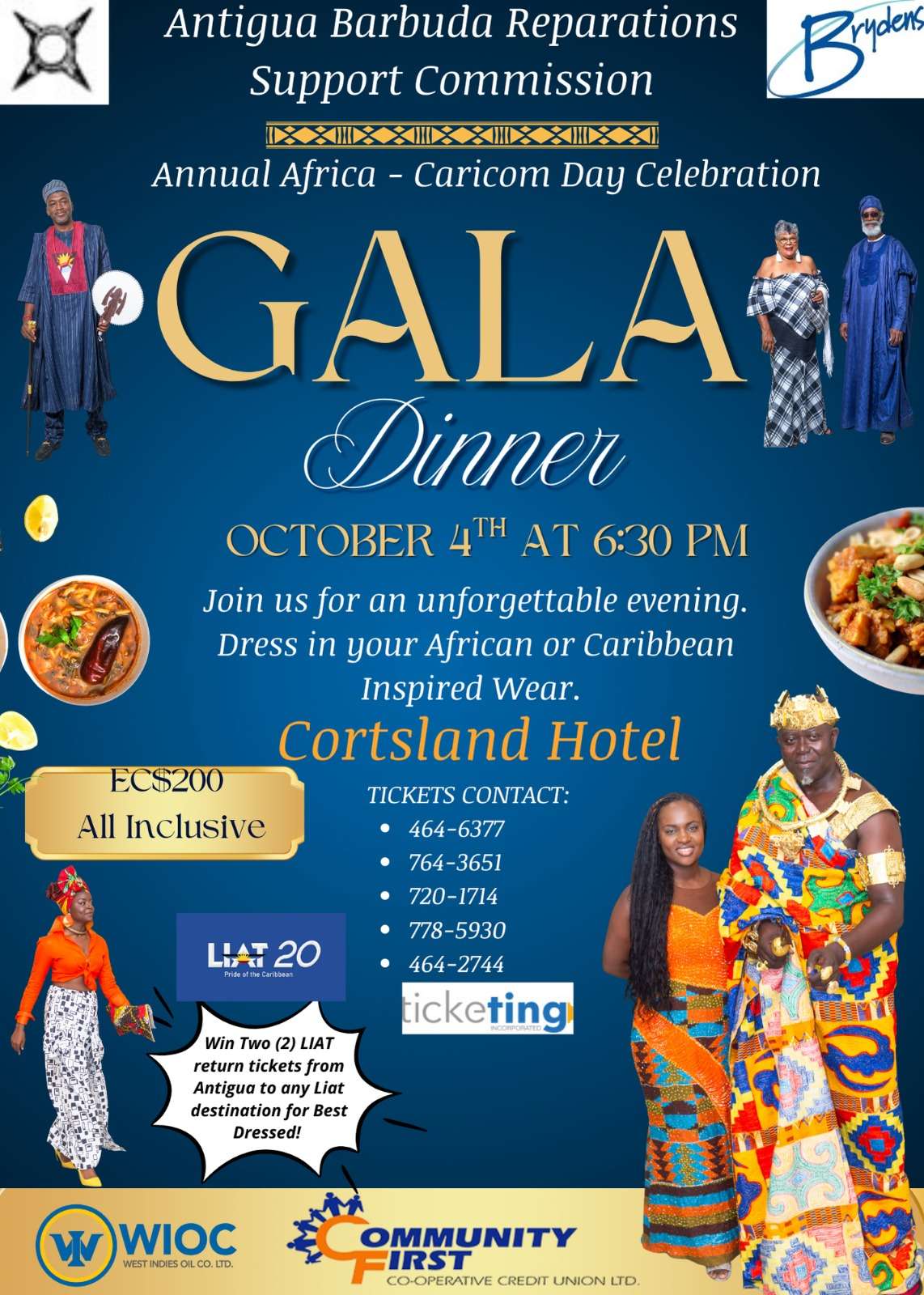 ABRSC to Host Second Annual Africa-Caribbean Dress Gala Dinner on October 4