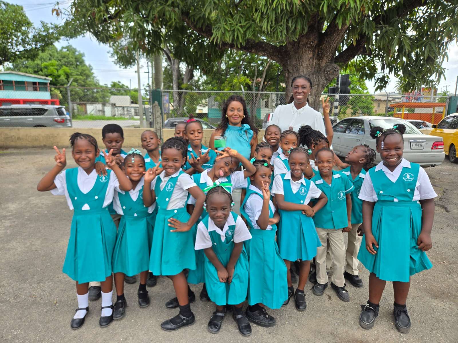 Jermaine Edwards Celebrates Birthday with Gift of Support to Golden Grove Primary