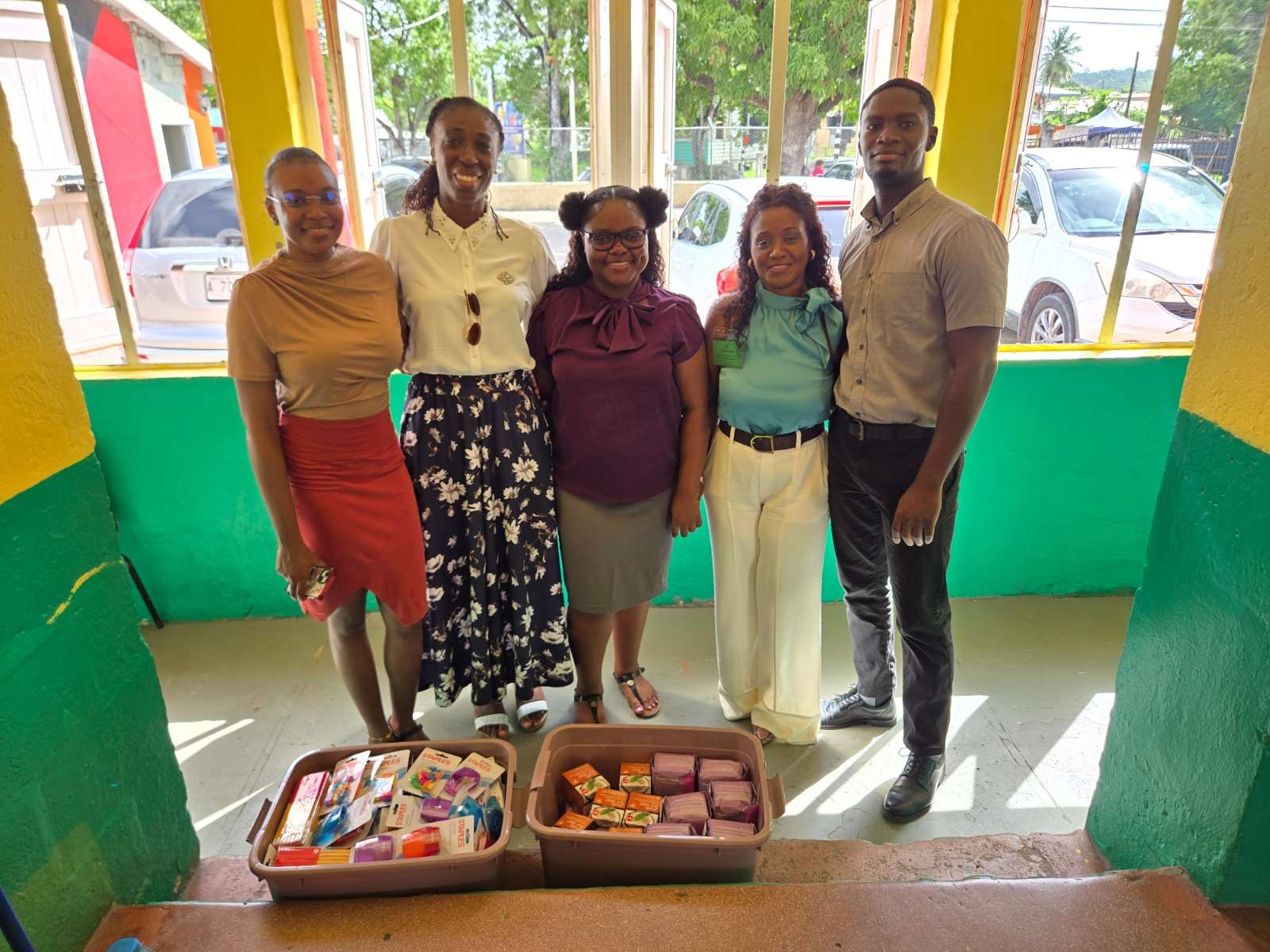 Jermaine Edwards Celebrates Birthday with Gift of Support to Golden Grove Primary