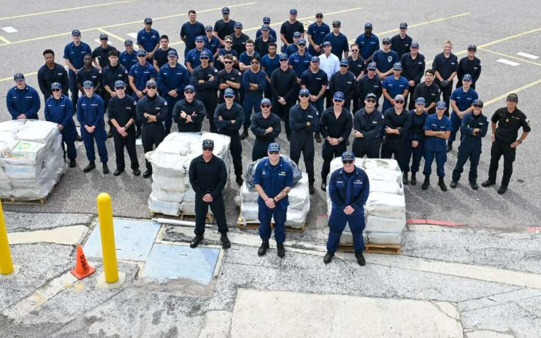 US Coast Guard Seizes $64.5 Million in Cocaine in Western Caribbean Sea