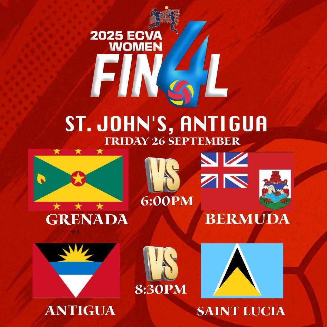 Women’s ECVA Final Four to spike off tonight in Antigua