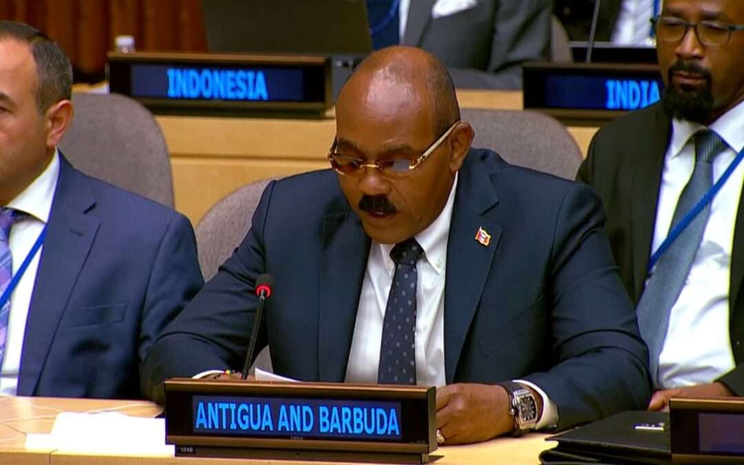 PM Browne Presses World Leaders to Deliver on Development Finance at UN Summit