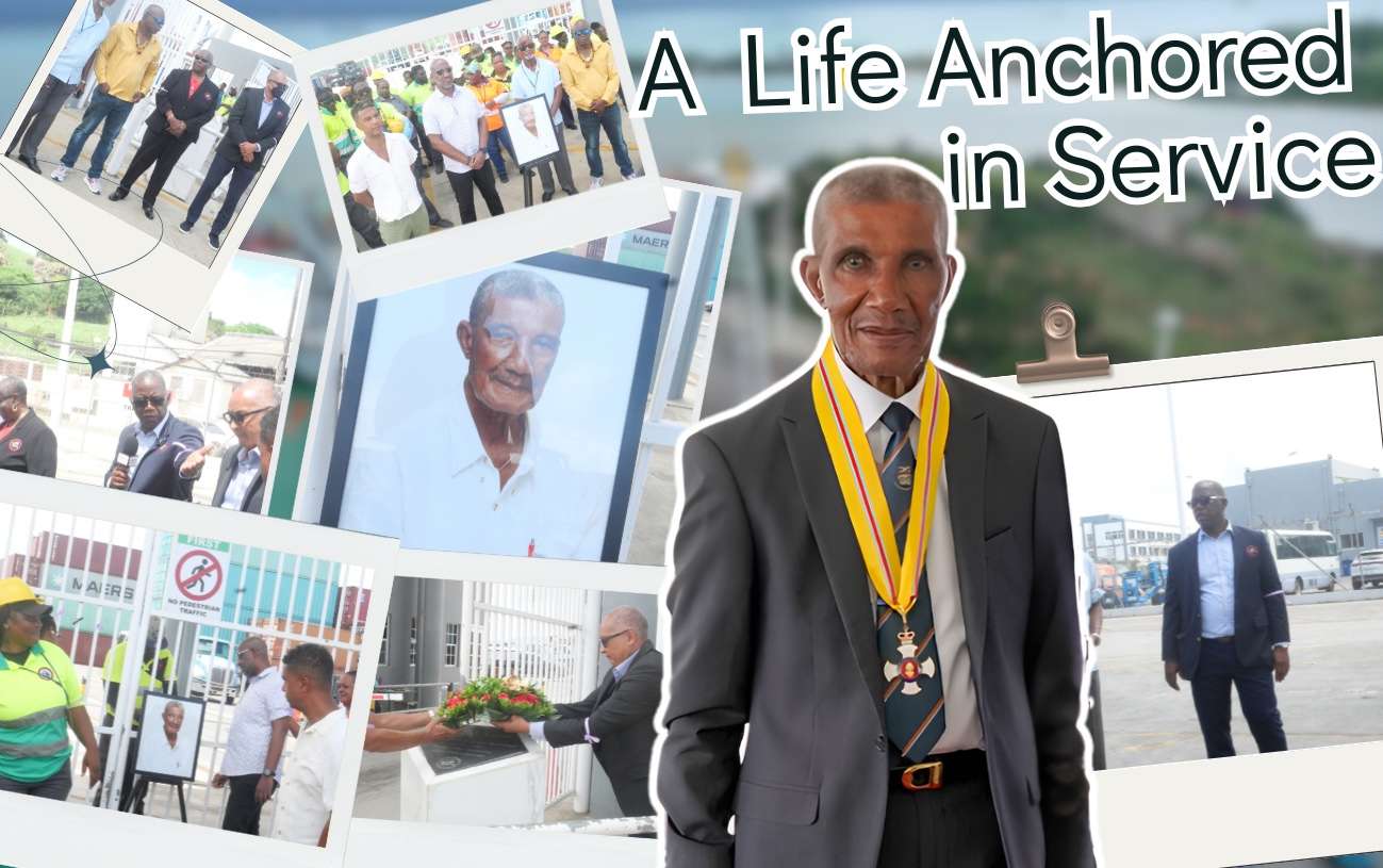 A Life Anchored in Service: Antigua Port Authority Pays Heartfelt Tribute to the Late Winston Gomes | VIDEO STORY
