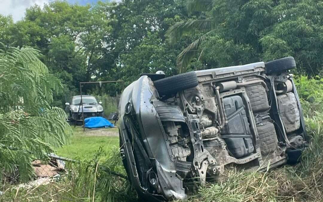 Young Driver Walks Away Unharmed After Crash on Jonas Road