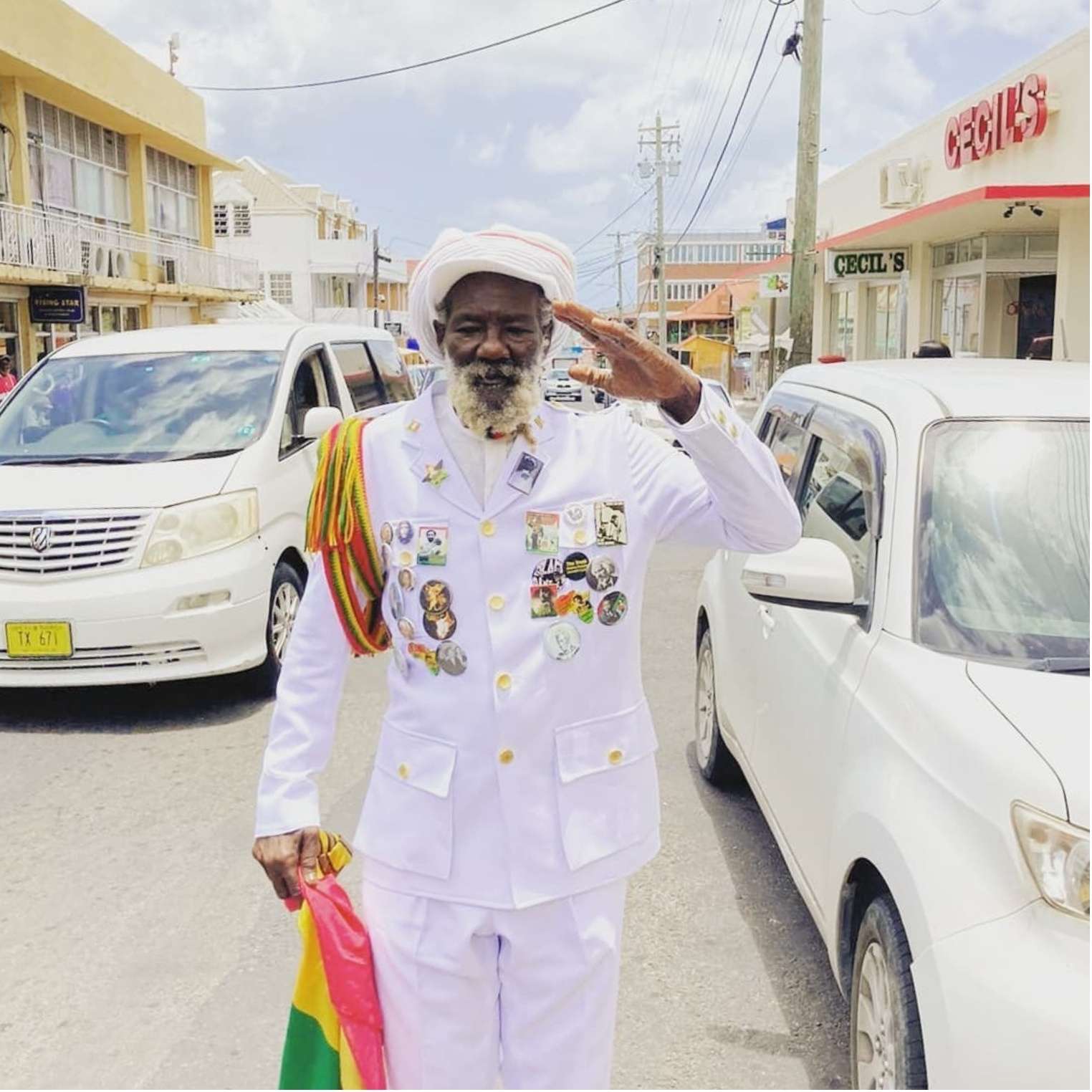 Rastafarian Elder King Saggi-Fu (Osagifu) Has Died, PM Browne Pays Tribute