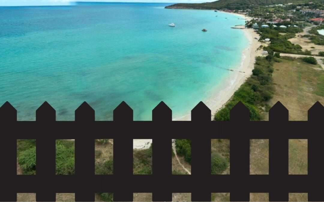 DCA Clarifies Temporary Fence Installation at Dickenson Bay