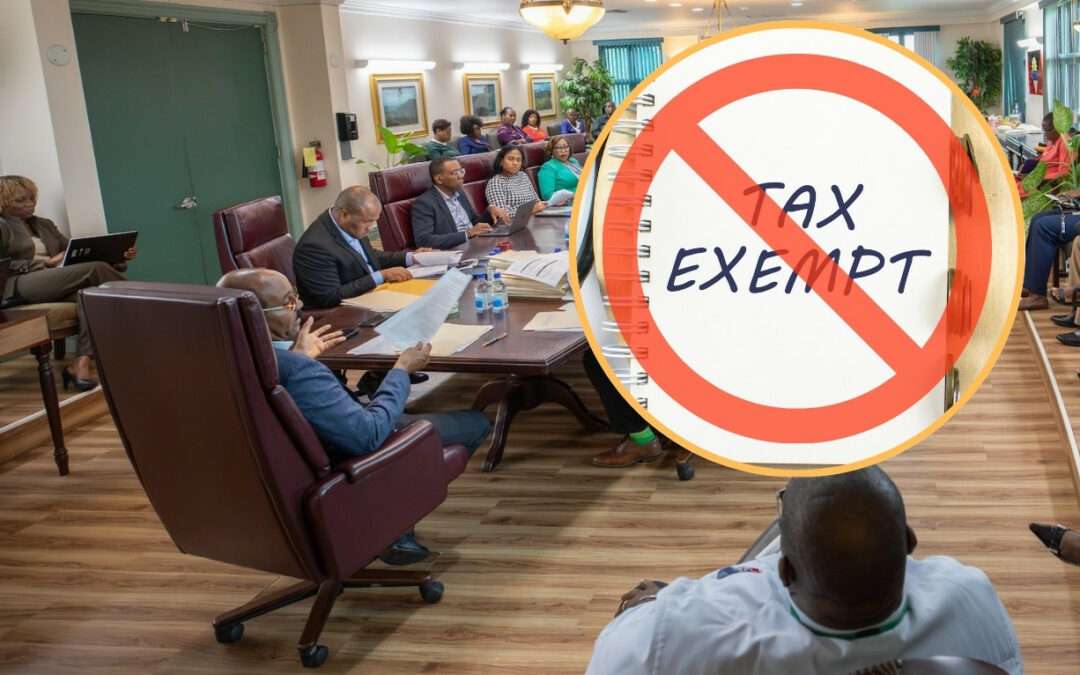 Tax Exemptions for Businesses to be removed at the end of November