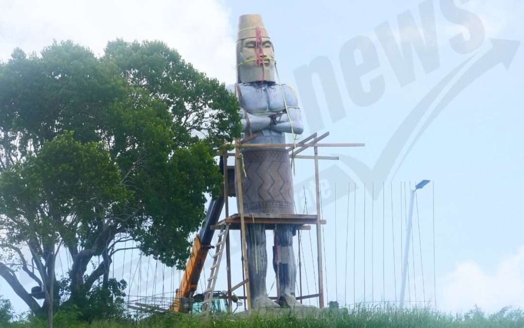 Protest Over All Saints Statue Canceled Due to Inclement Weather