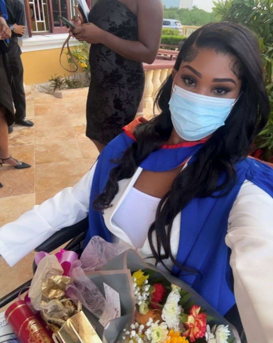 Pit Bull Attack Victim Attends Her UWI Graduation Despite Injuries